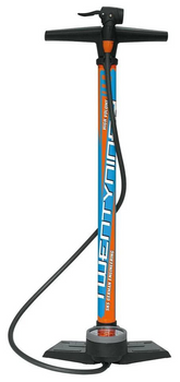 *CLOSEOUT* SKS Twentyniner Floor Pump - Orange and Blue